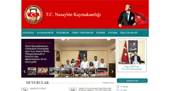 Desktop Screenshot of nusaybin.gov.tr