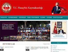 Tablet Screenshot of nusaybin.gov.tr